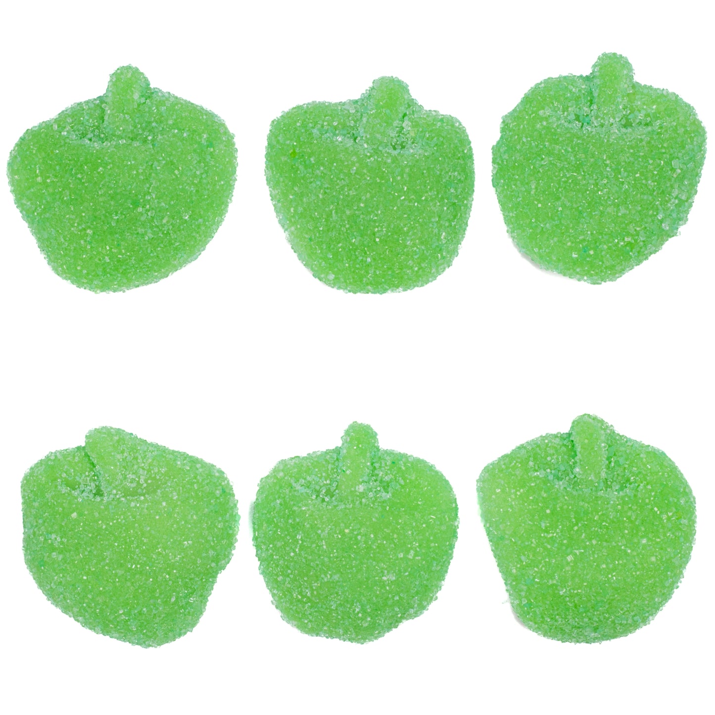 Pomme verte sucrée sablée