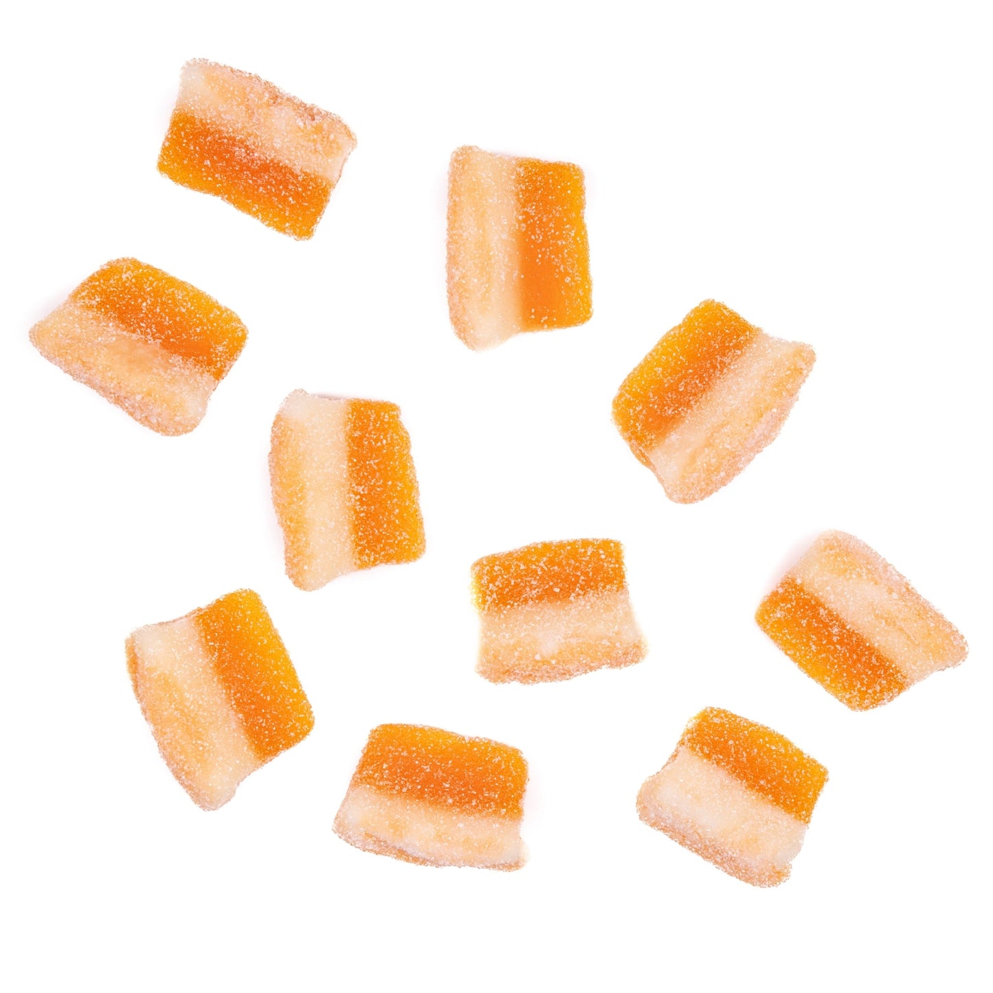 Tranche de pêche surette La boîte à snack