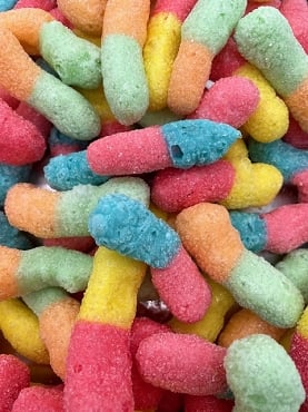 Vers sûrettes Lyophilisés La boîte à snack