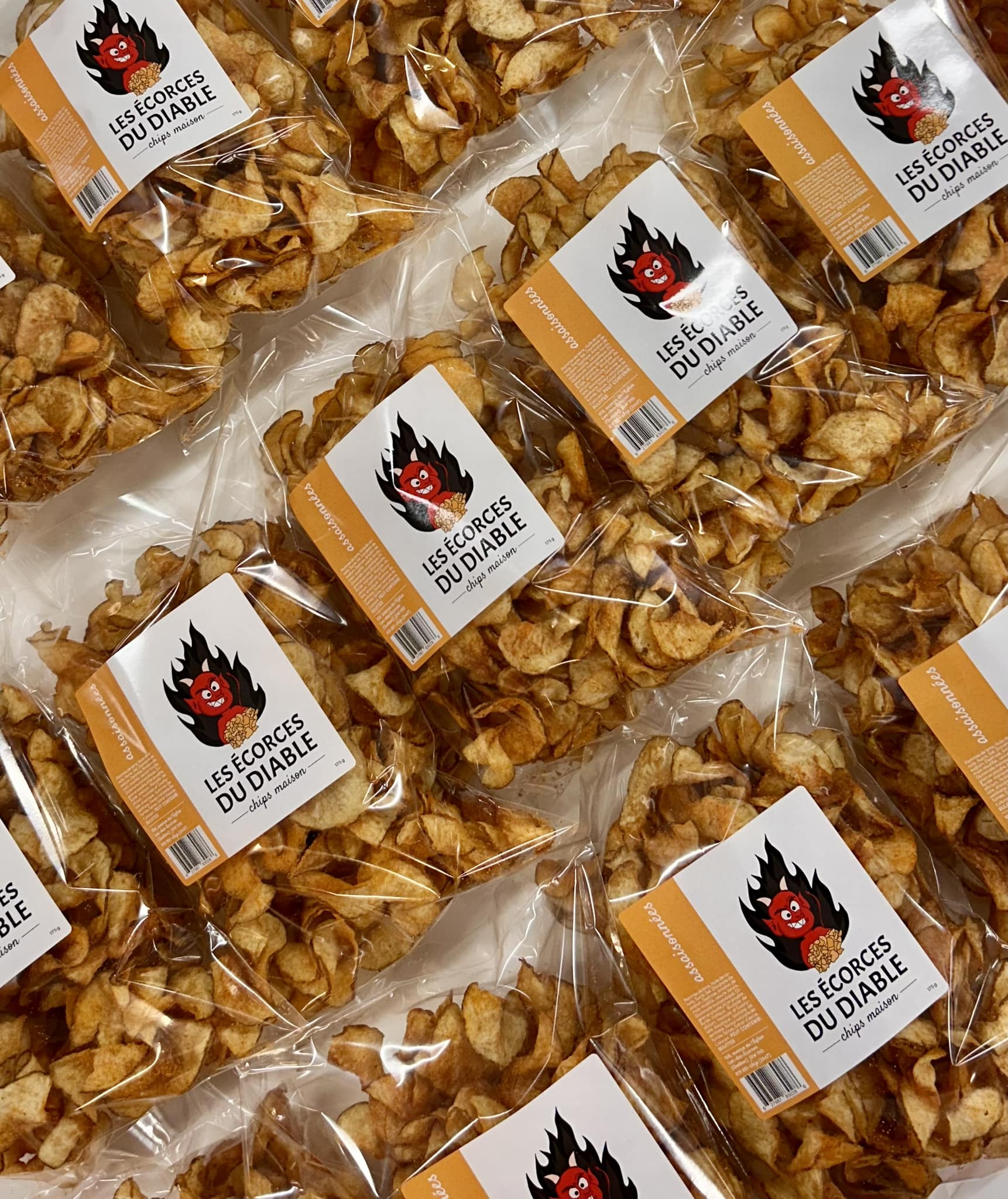 Chips maison - Régulières Les Écorces du Diable