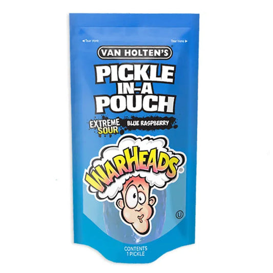 Van Holten's - Warheads blue raspberry pickle Van Holten's