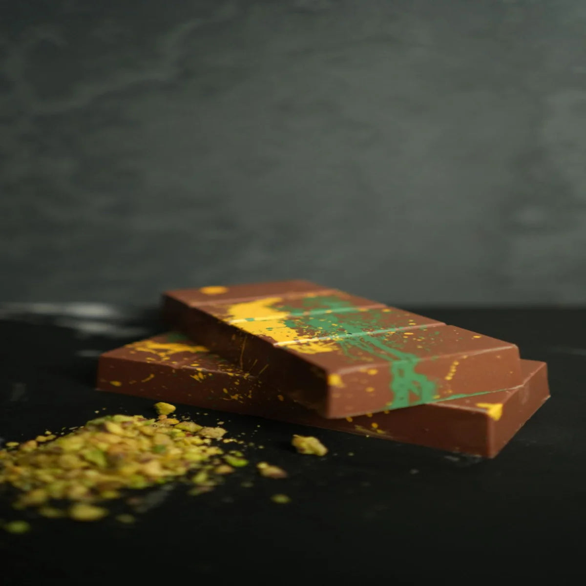 Chocolat Dubaï - Pistache & chocolat noir - SWEETFIX Sweetfix
