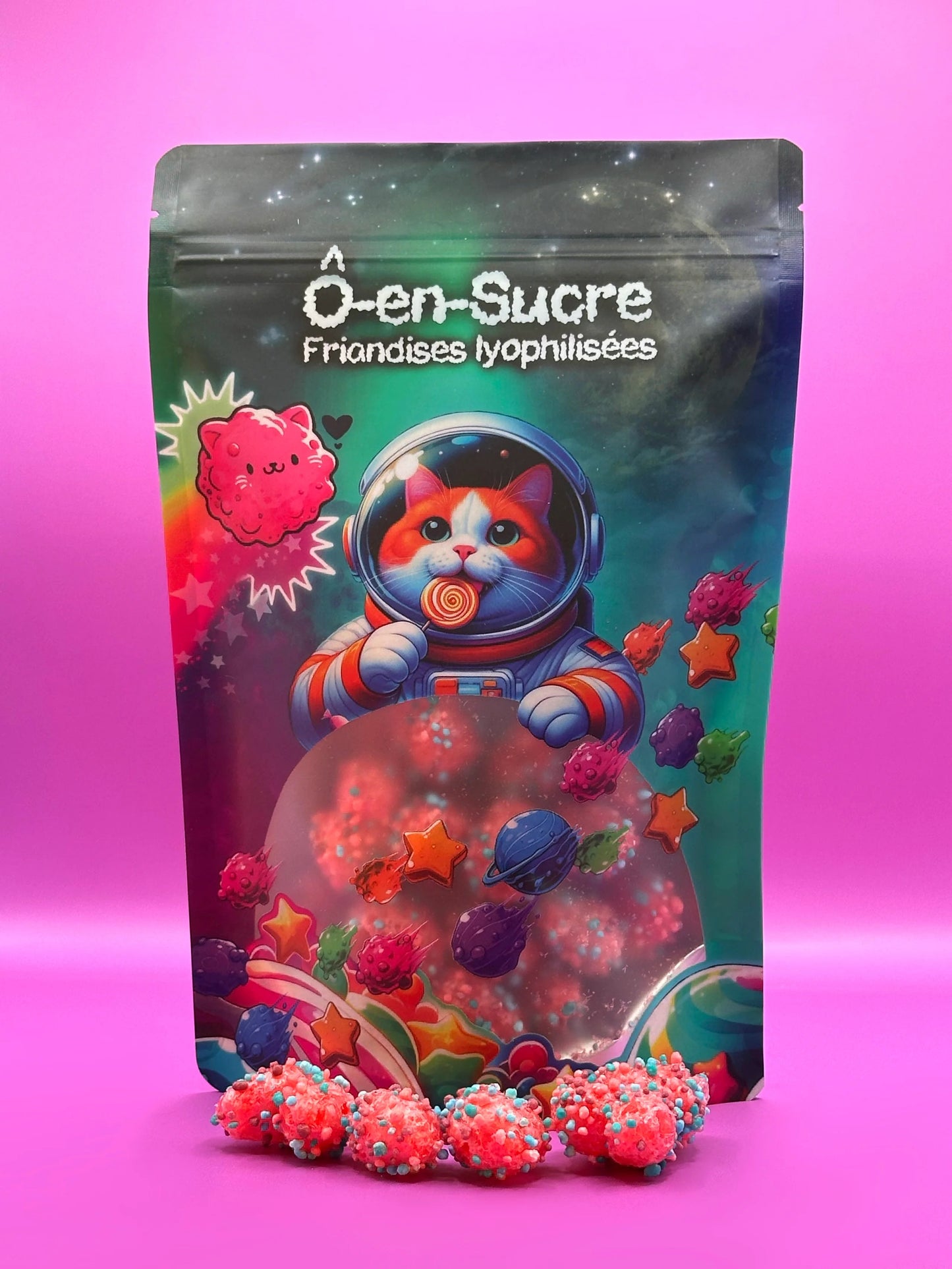 Nerds Gummy Clusters Very Berry Lyophilisés Ô-en-sucre