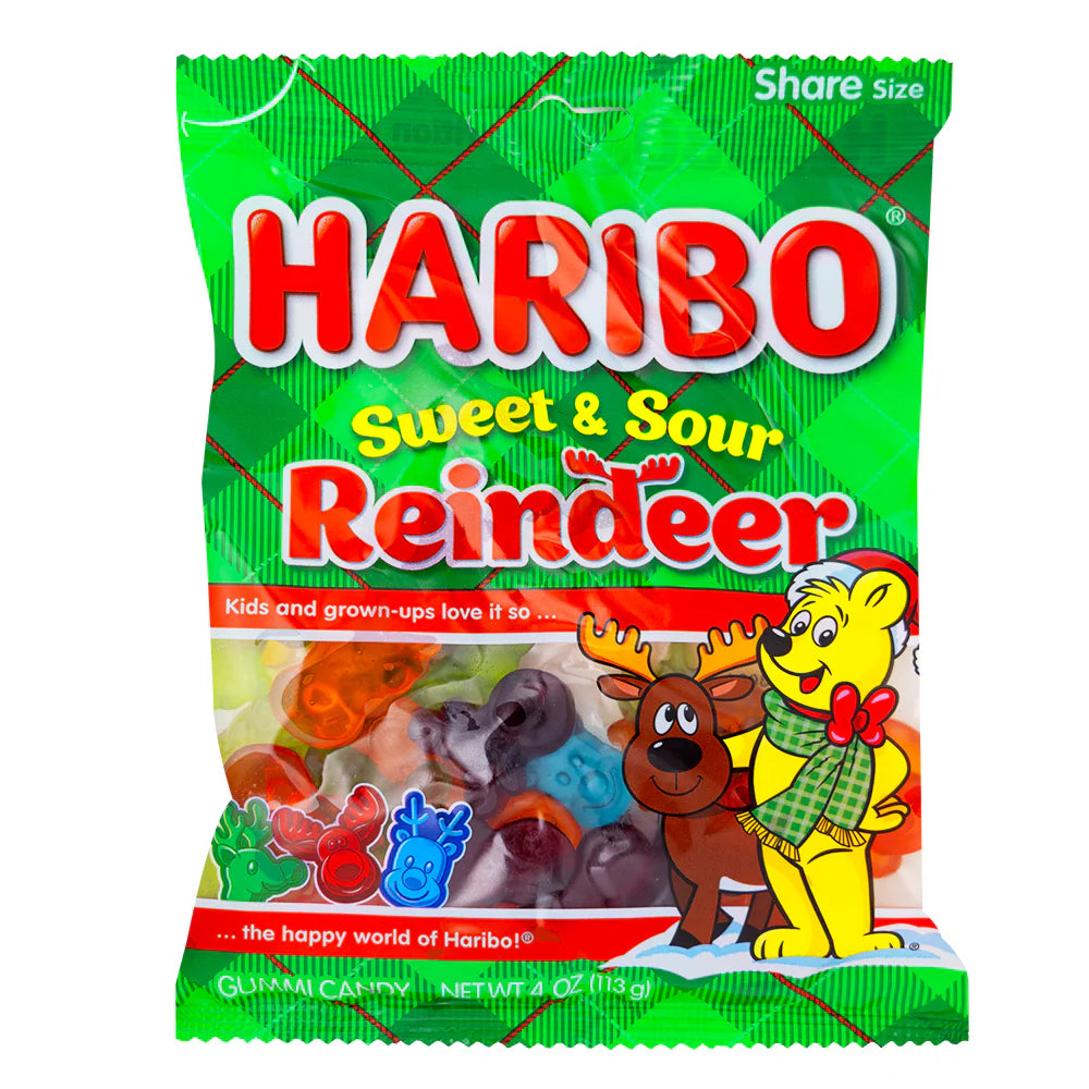 Haribo - Sweet & Sour Reindeer Haribo