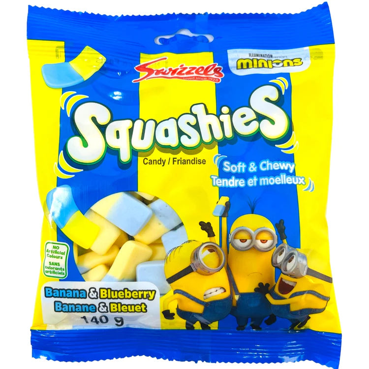 Squashies - Minions Blueberry & Banana