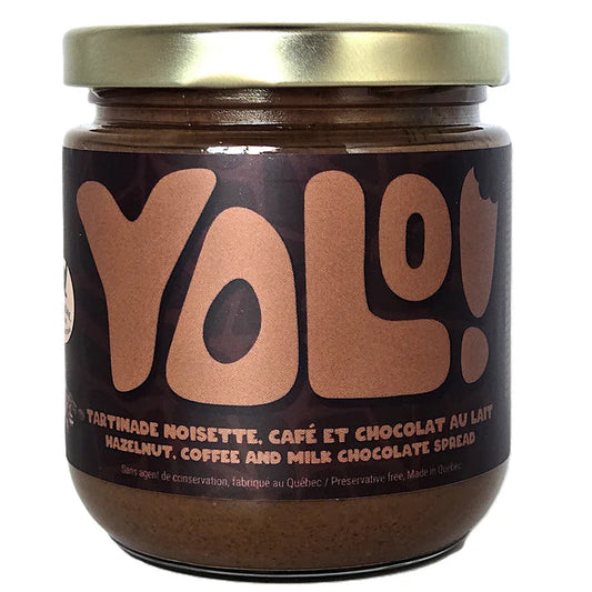 Tartinade Noisette, Chocolat au lait & Café Yolo Nuts