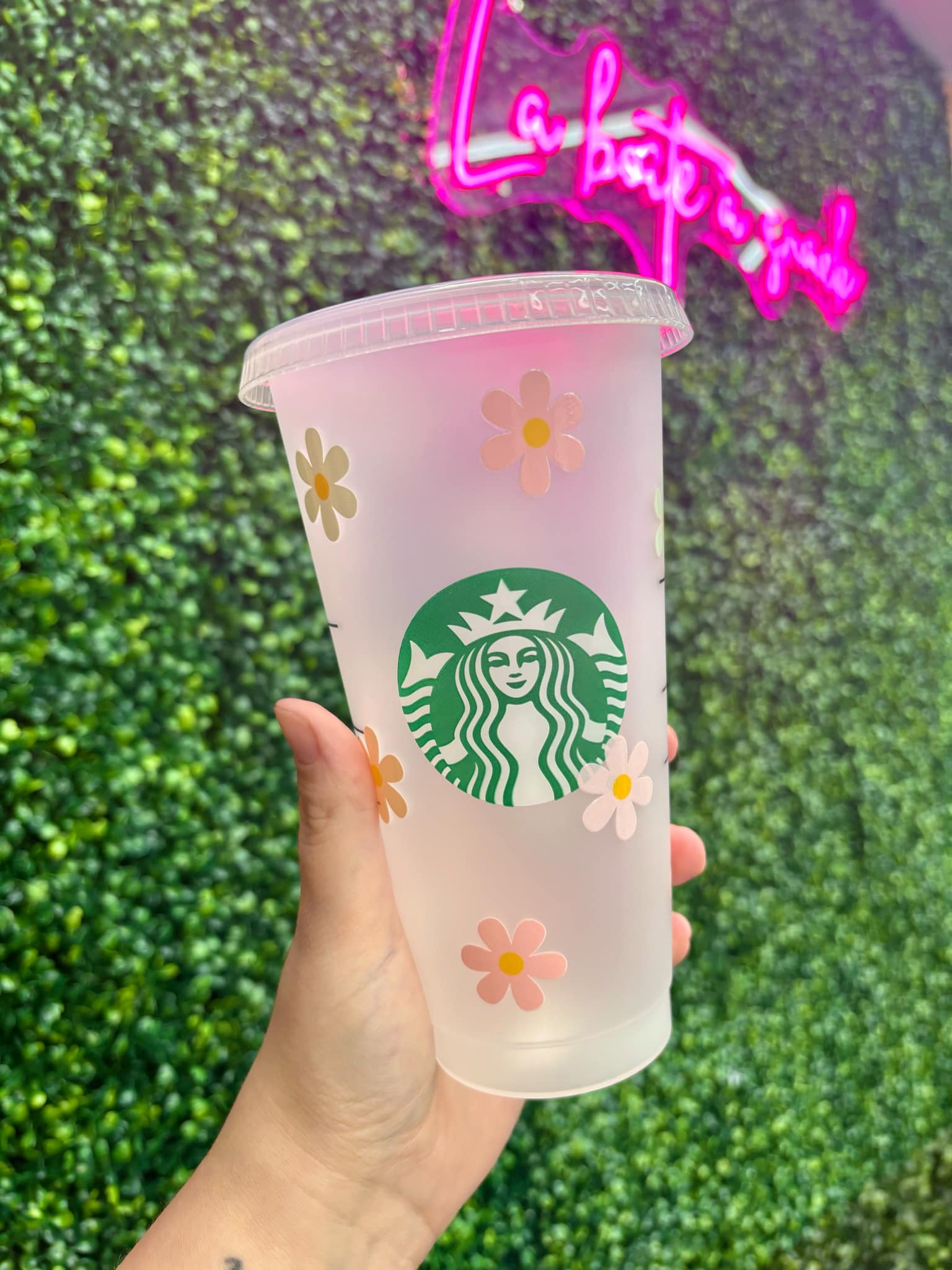 Verre Starbucks - Fleurs délicates Coffeeshopnco