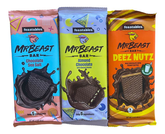 Mr Beast Feastables (3 sortes) Mr. Beast