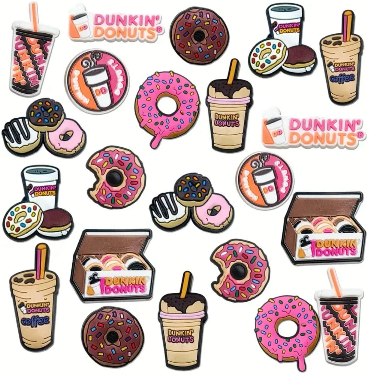 Pins crocs Dunkin Donuts La boîte à snack