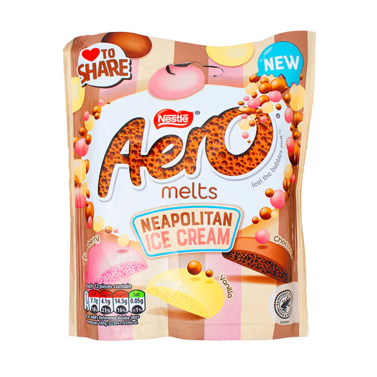 Aero - Melts Crème glacée napolitaine Aero