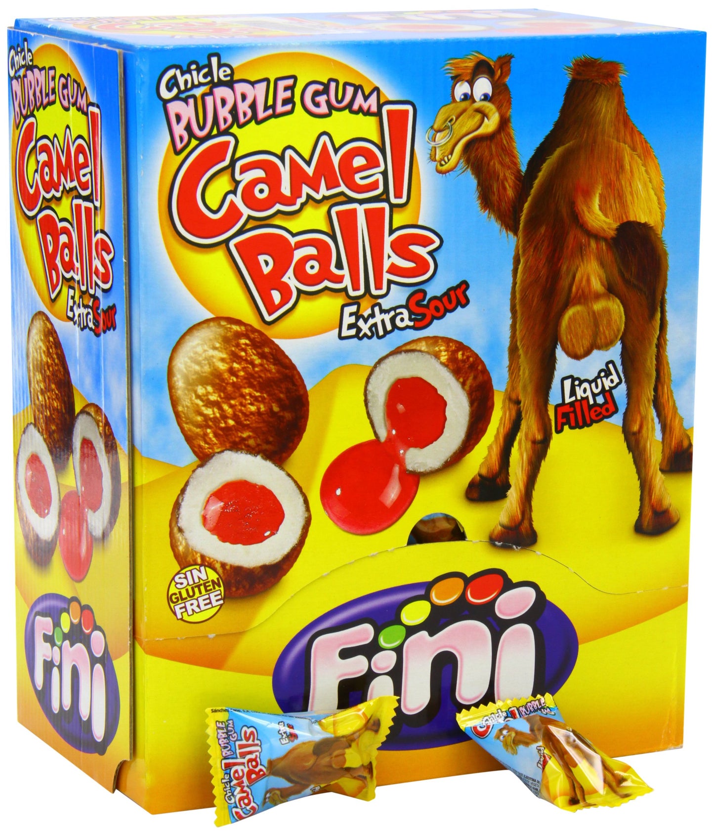 Fini Camel Balls Bubblegum La boîte à snack