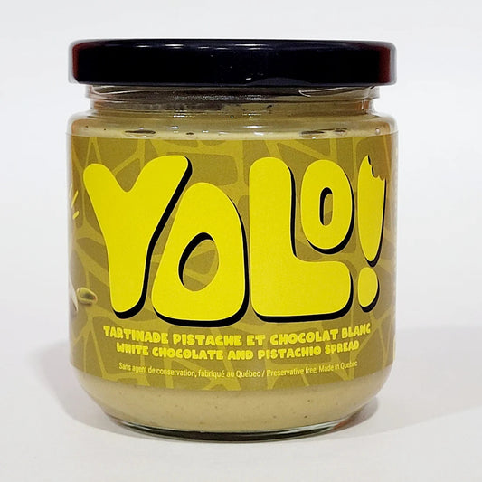 Crème de Pistache & Chocolat Blanc Yolo Nuts