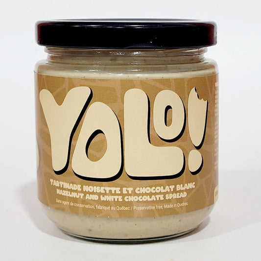 Tartinade Noisette & Chocolat Blanc Yolo Nuts