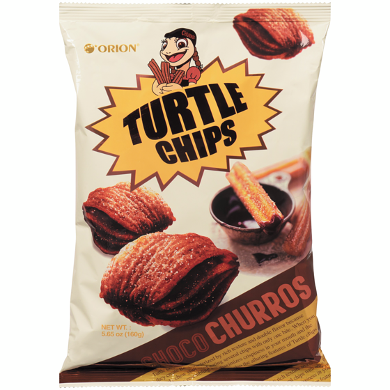 Turtle Chips - Choco Churros Orion