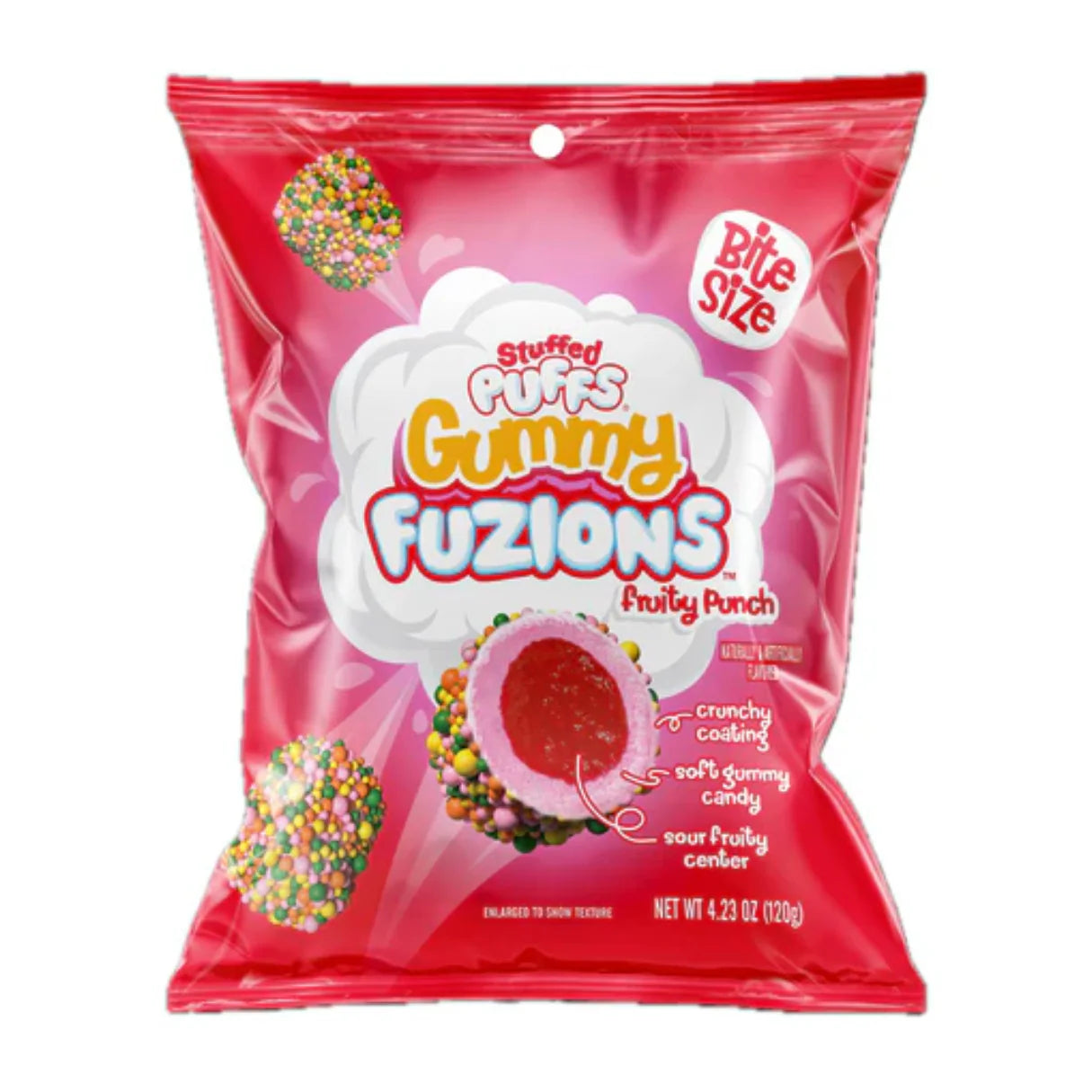 Stuffed Puffs - Gummy Fuzions - Fruity Punch Nerds