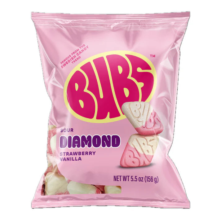 BUBS Sour Diamond - Strawberry Vanilla BUBS