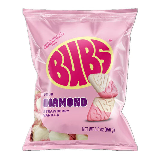 BUBS Sour Diamond - Strawberry Vanilla BUBS