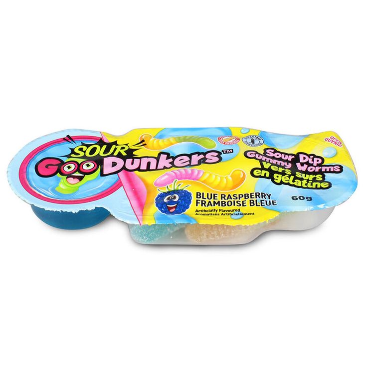 Sour goo dunkers - Vers surettes Sour goo dunkers