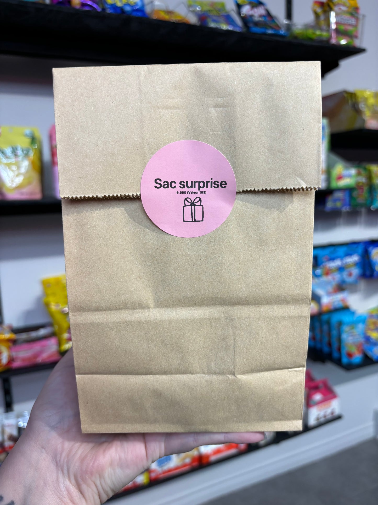 Sac surprise La boîte à snack