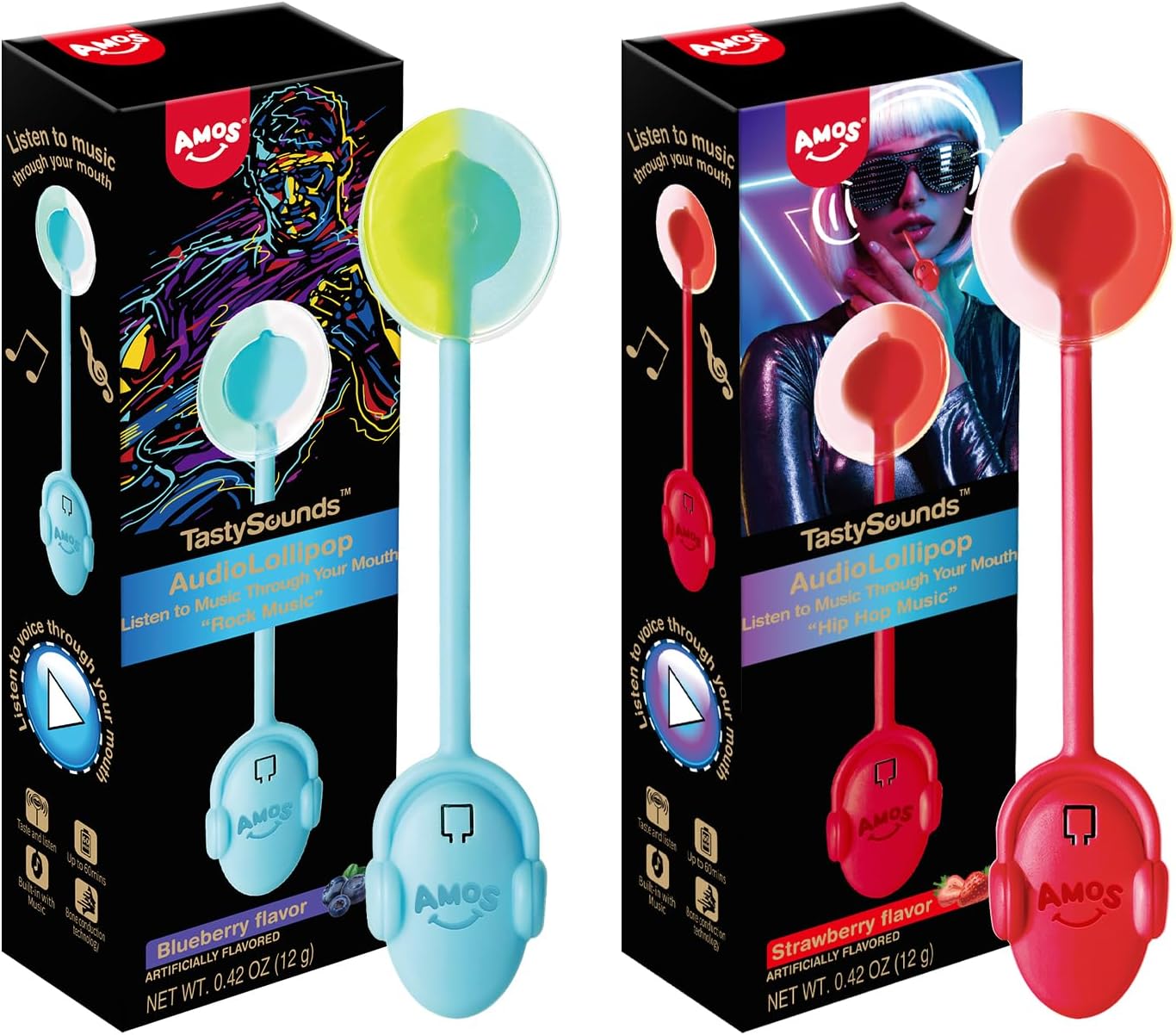 Amos - TastySounds Music Lollipop Amos