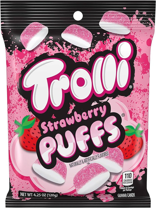 Trolli - Strawberry Puffs Trolli