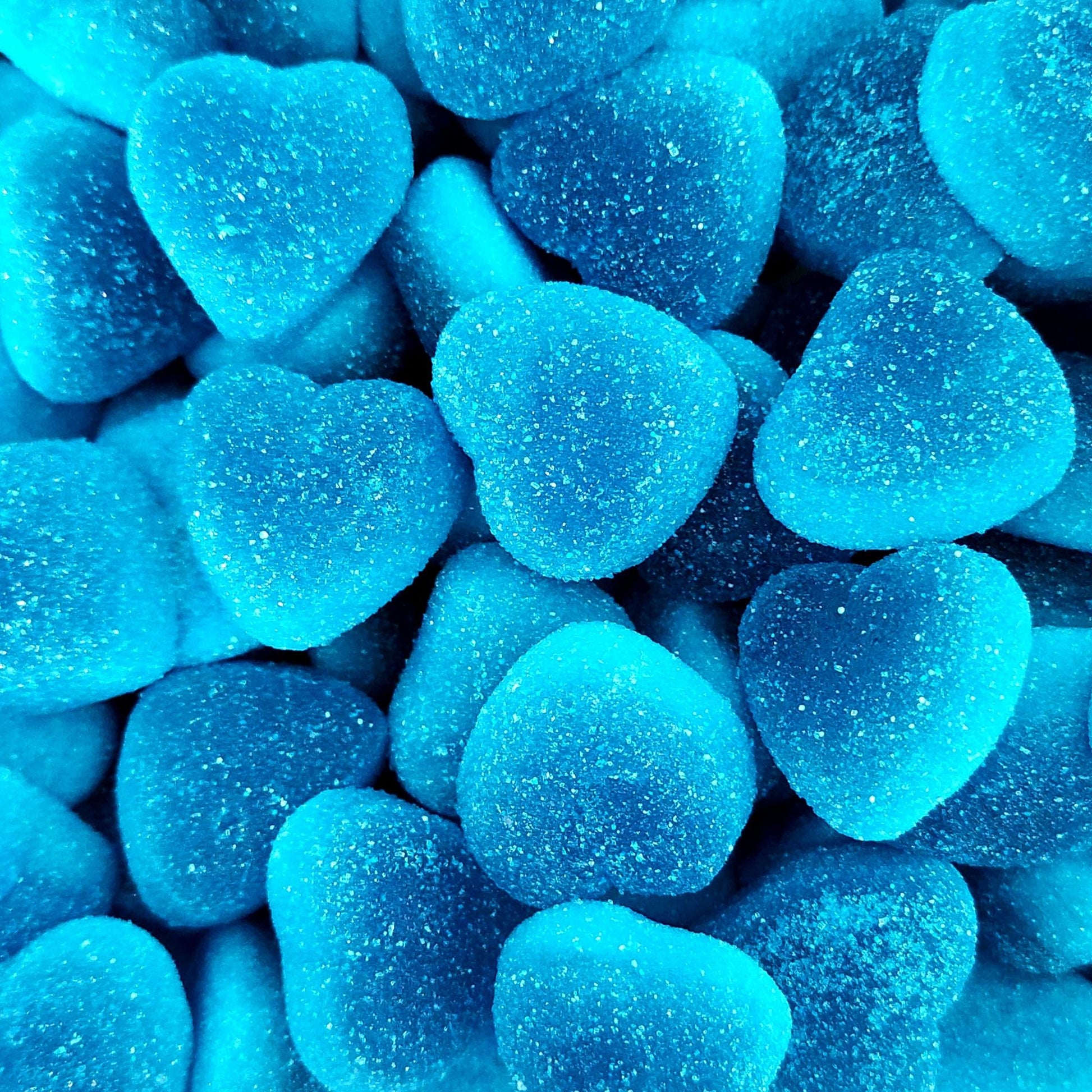 Coeur bleu surette La boîte à snack