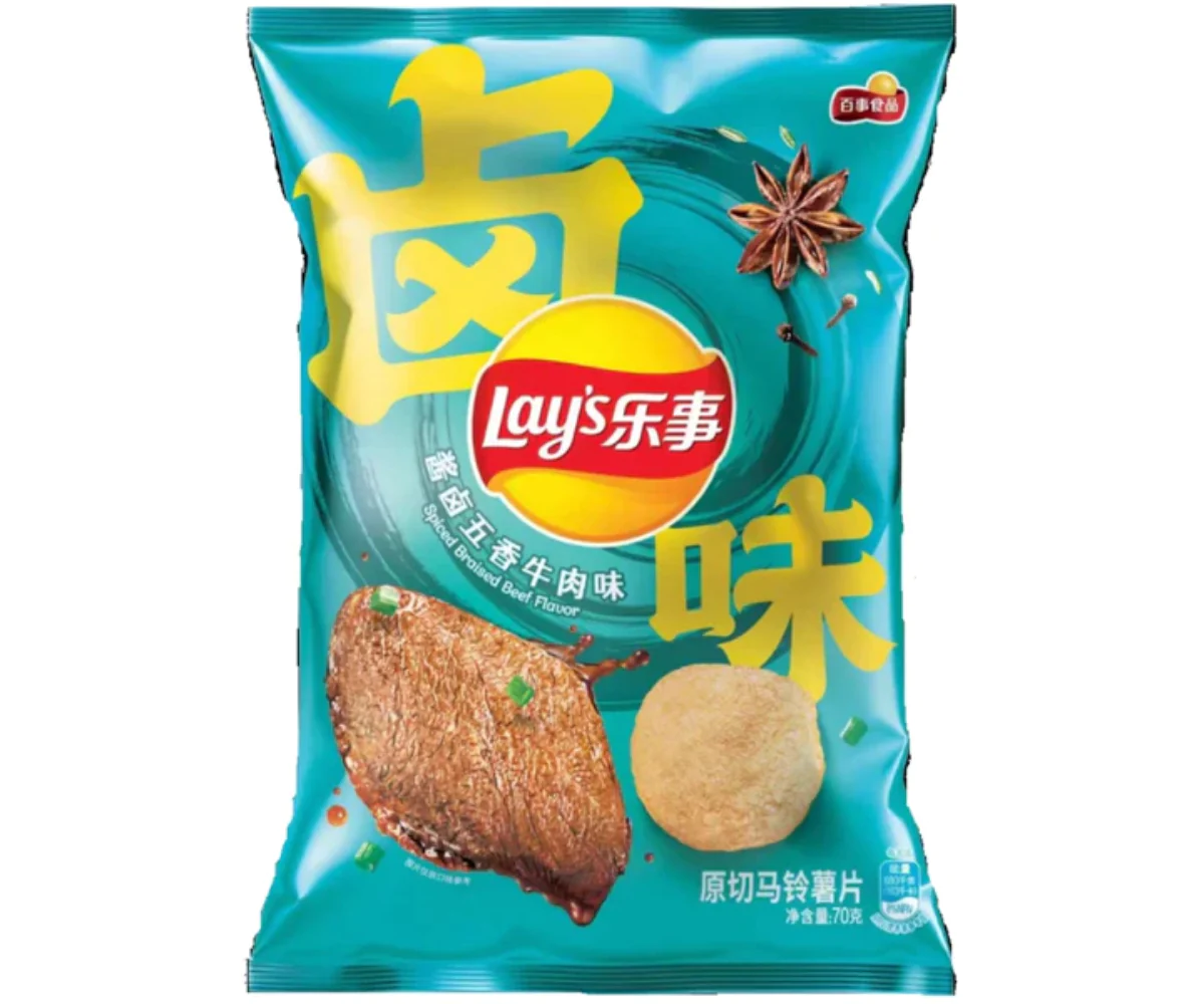 Lay's- Bœuf braisé aux épices Lay's