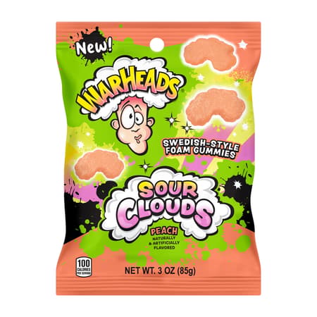 Warhead - Sour Clouds Peach Foam WarHeads