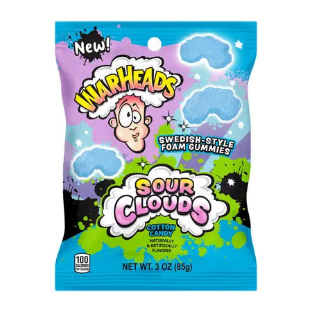Warhead - Sour Clouds Cotton Candy WarHeads