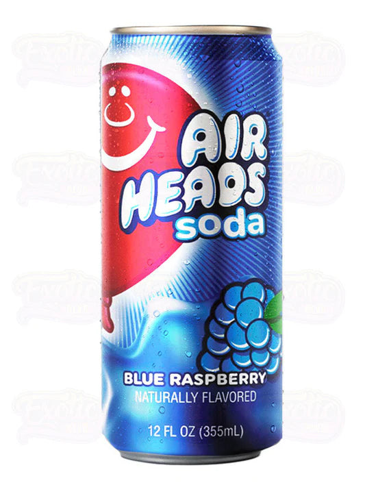 Air Heads Soda - Blue Raspberry Air Heads