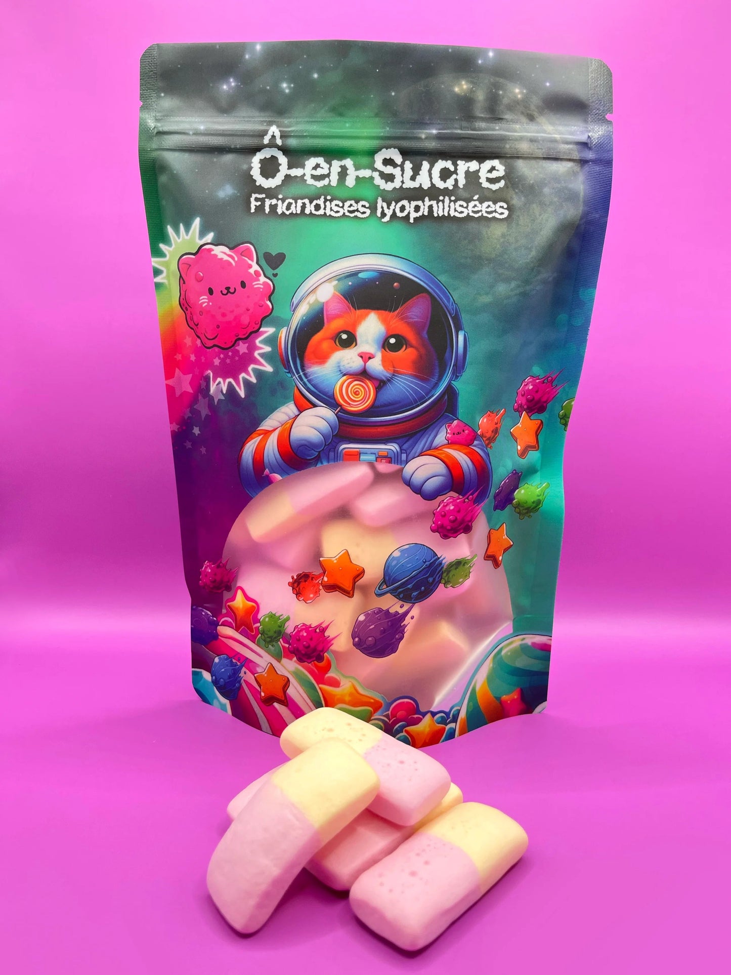 Squashies Lyophilisées Orange et Cerise Ô-en-sucre