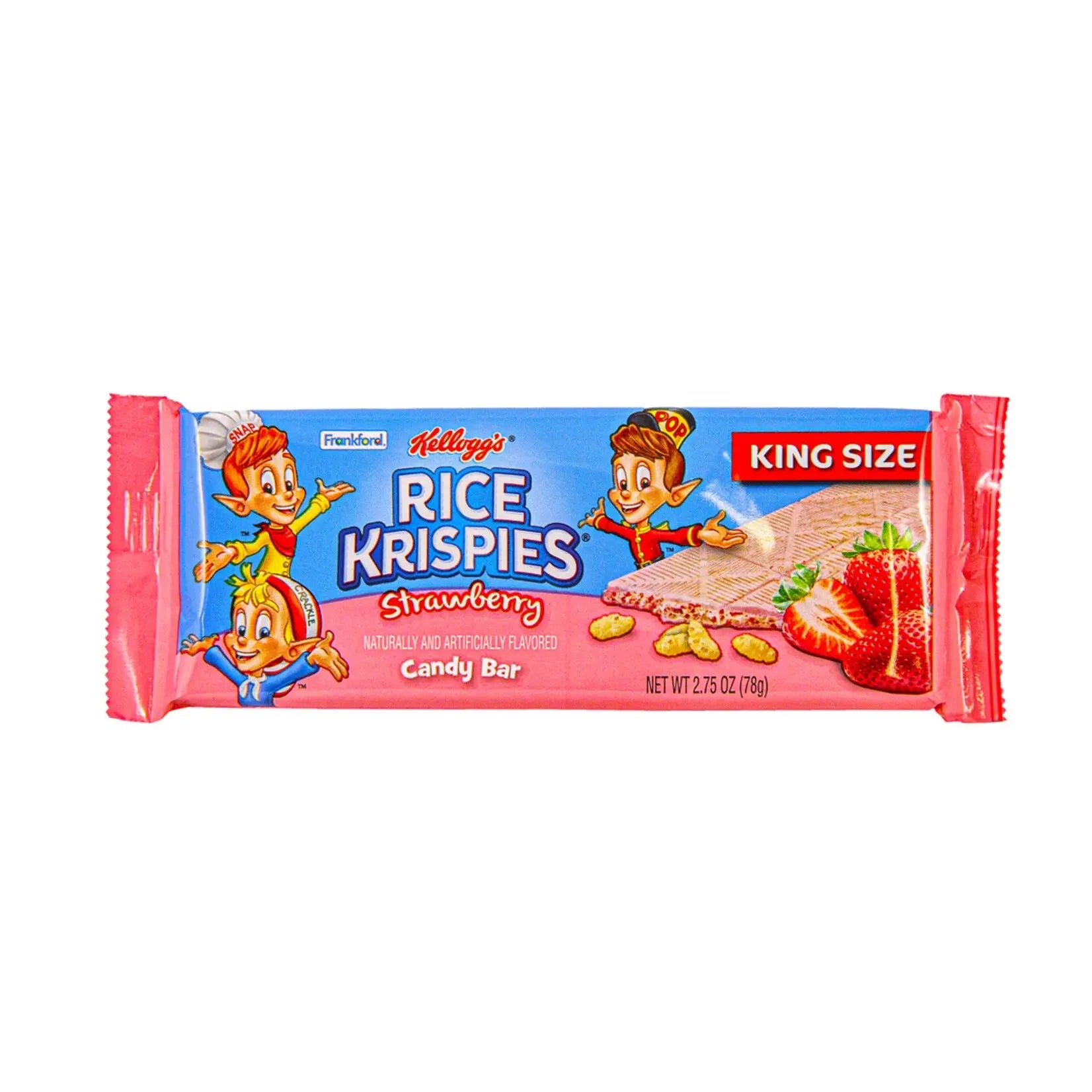Barre Rice Krispies - Fraise La boîte à snack
