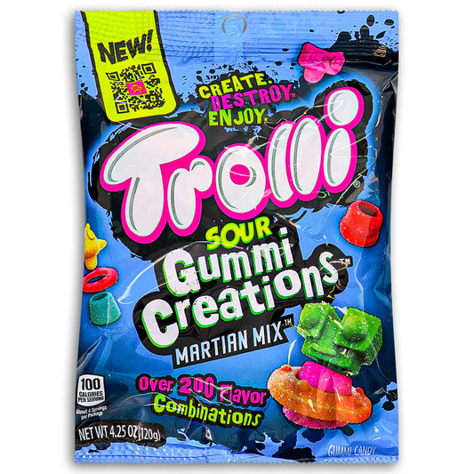 Trolli Sour Gummi Creations Martian Mix Trolli