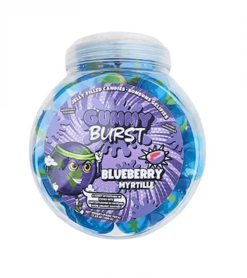 Gummy Burst Jelly Filled Candies Blueberry