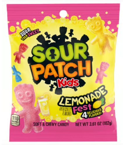 Copie de Sour Patch Kids - Framboise Bleue Sour Patch Kids