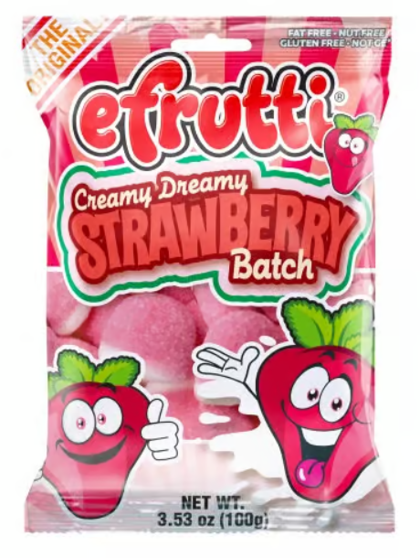 eFrutti - Jujubes crème-fraise e-Frutti