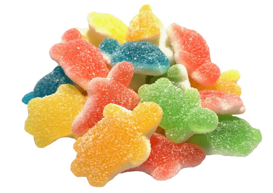 Tortues acidulés saveurs assorties La boîte à snack
