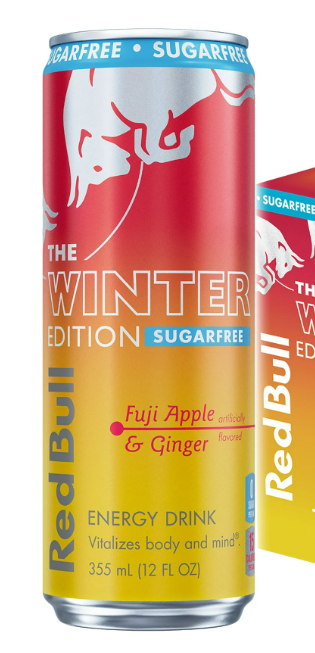 Red Bull - The Winter Edition - Fuji Apple & Ginger (Sans sucres) Red Bull