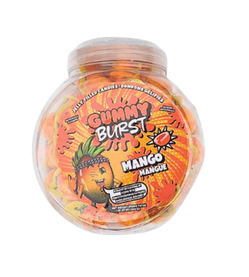 Gummy Burst Jelly Filled Candies Mango