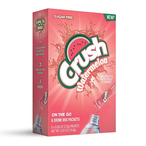 Crush au melon d'eau - Poudre pour eau Crush