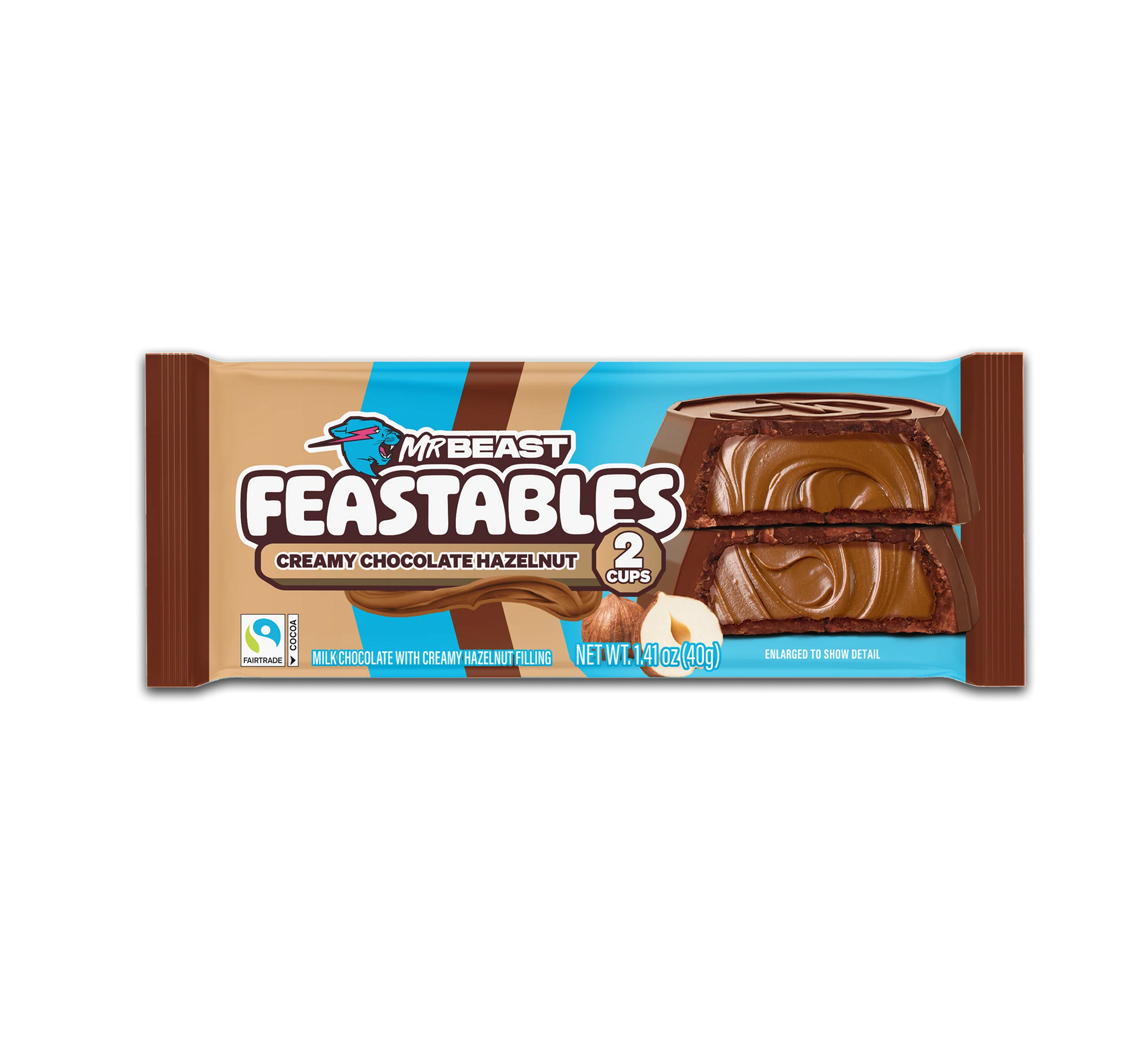 Mr Beast Feastables - Creamy Chocolate Hazelnut Mr. Beast