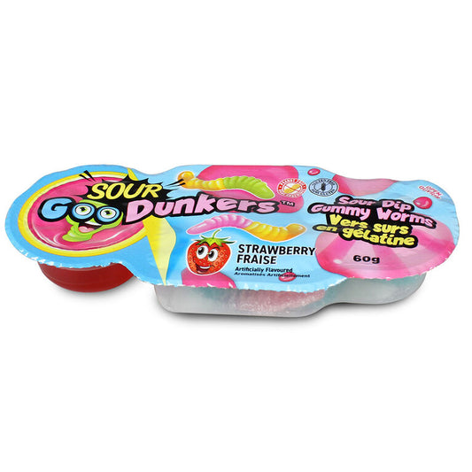 Sour goo dunkers - Vers surettes Sour goo dunkers