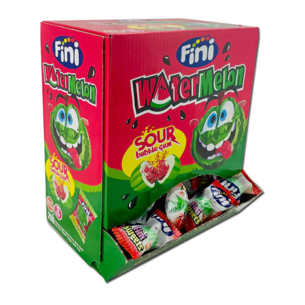 Fini - Watermelon sour bubble gum La boîte à snack