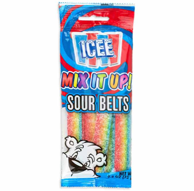 Icee mix it up sour belt Airheads