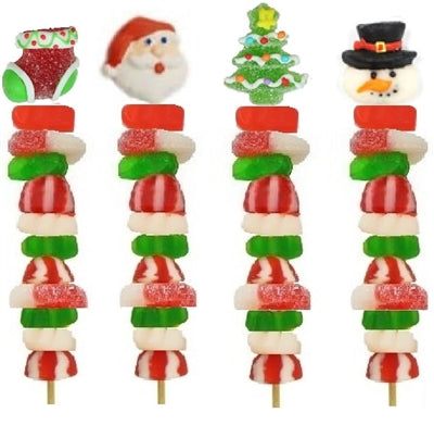 Brochettes jujubes Noël🎄 Allison’s Candies