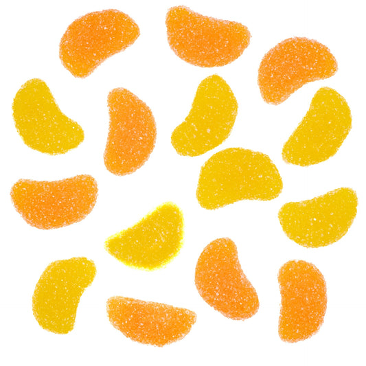 Mini quartier orange et citron La boîte à snack