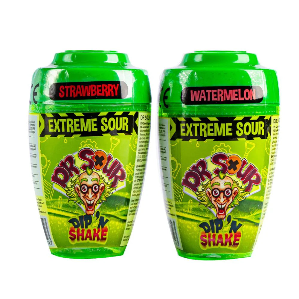Dr Sour Raspberry Dr. Sour - Dip'n Shake – La boîte à snack
