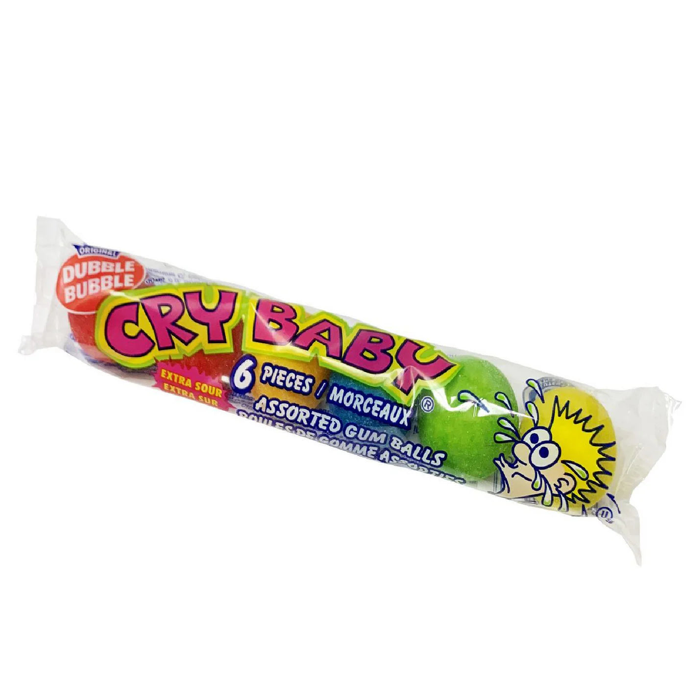 Cry Baby - Boules de gomme extra surette La boîte à snack
