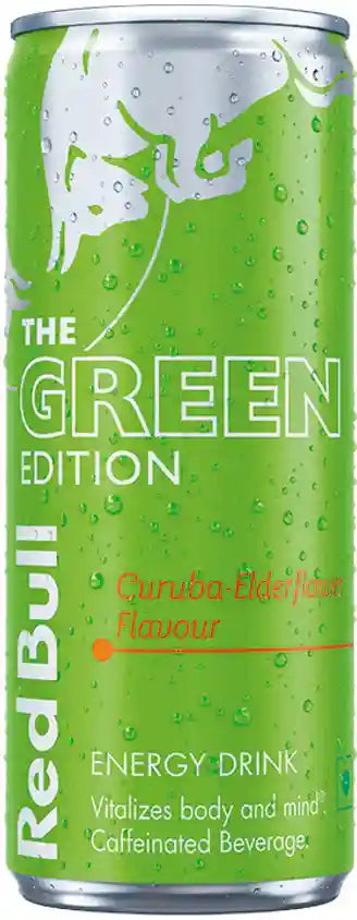 Red Bull - The Green Edition - Caruba Elderflower Red Bull