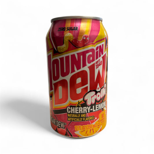 Mountain Dew - Trolli Cherry-Lemon - Zéro Sucre Mountain Dew